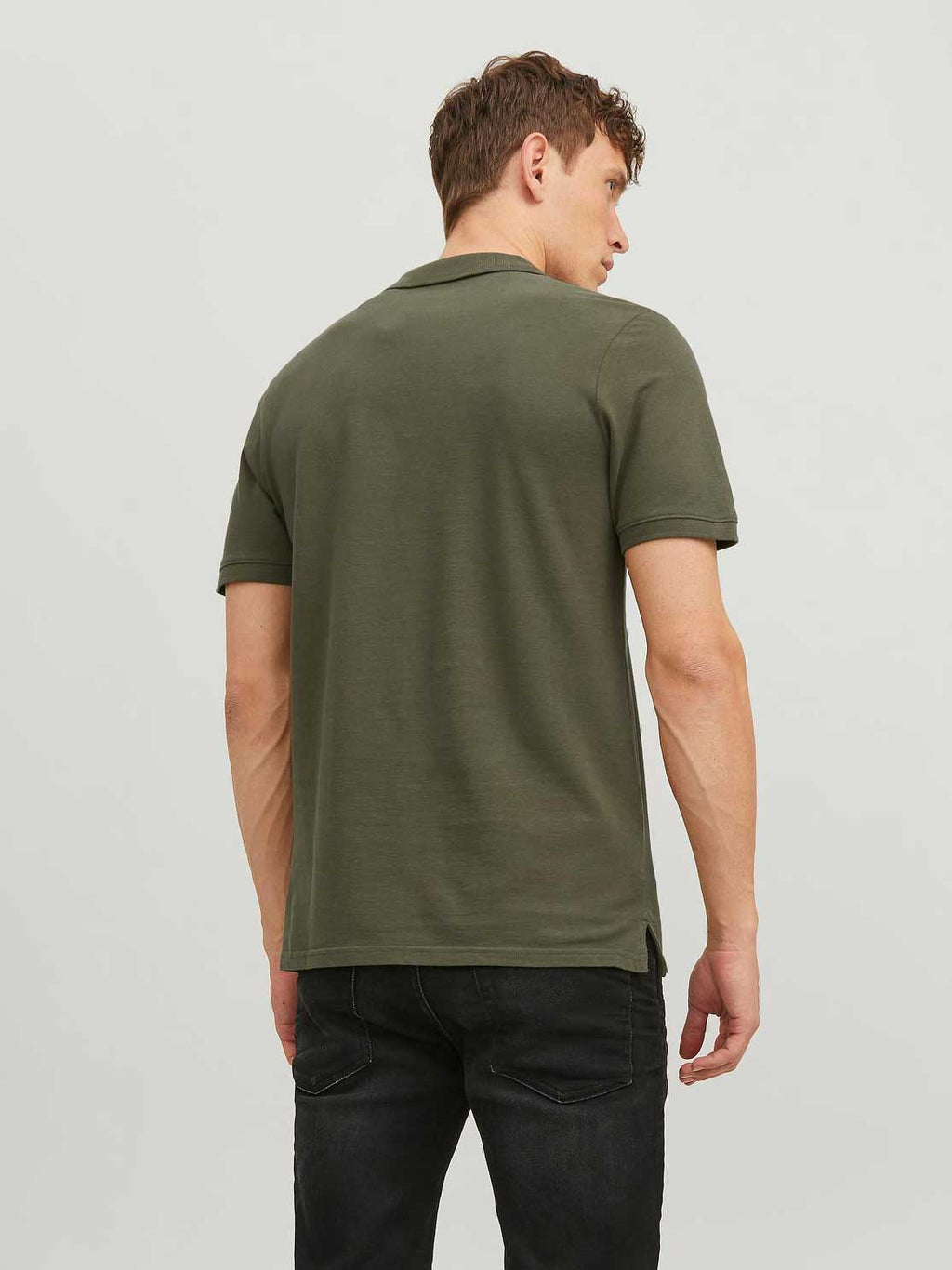 JACK & JONES Тениска JJEBASIC POLO SS NOOS