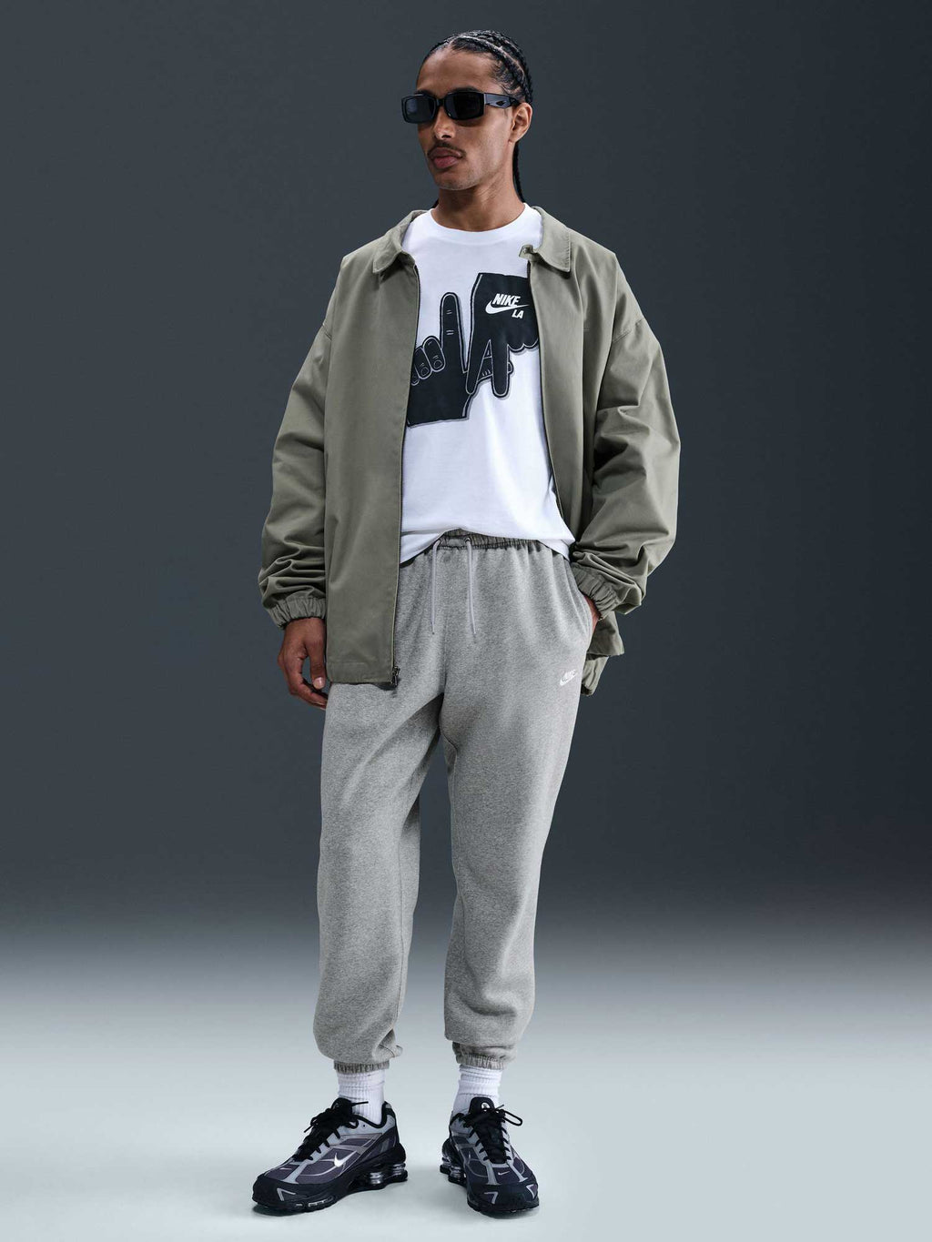 NIKE Спортно долнище M NK CLUB BB CUFF PANT