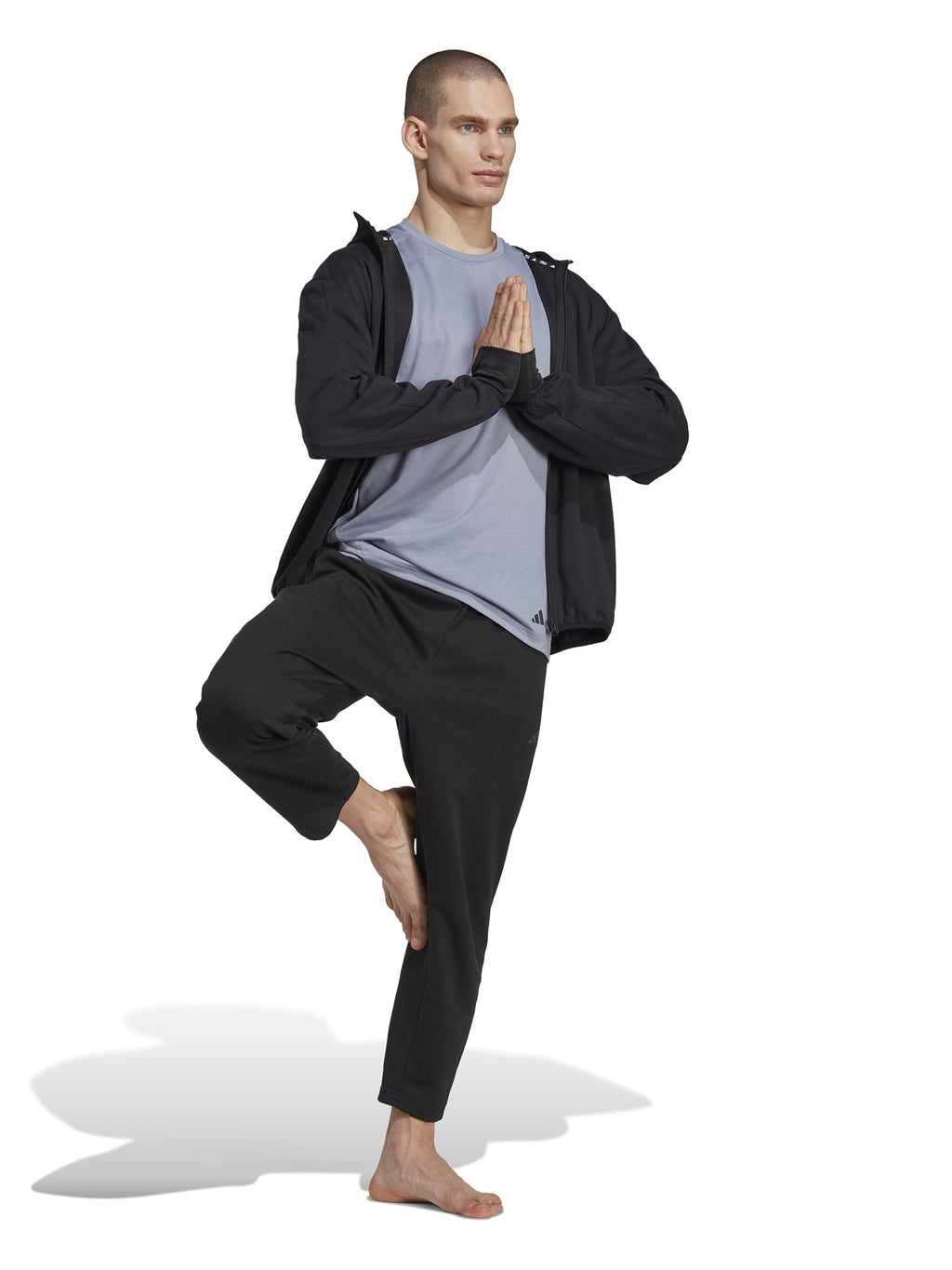 ADIDAS PERFORMANCE Суитшърт Yoga Base Training AEROREADY