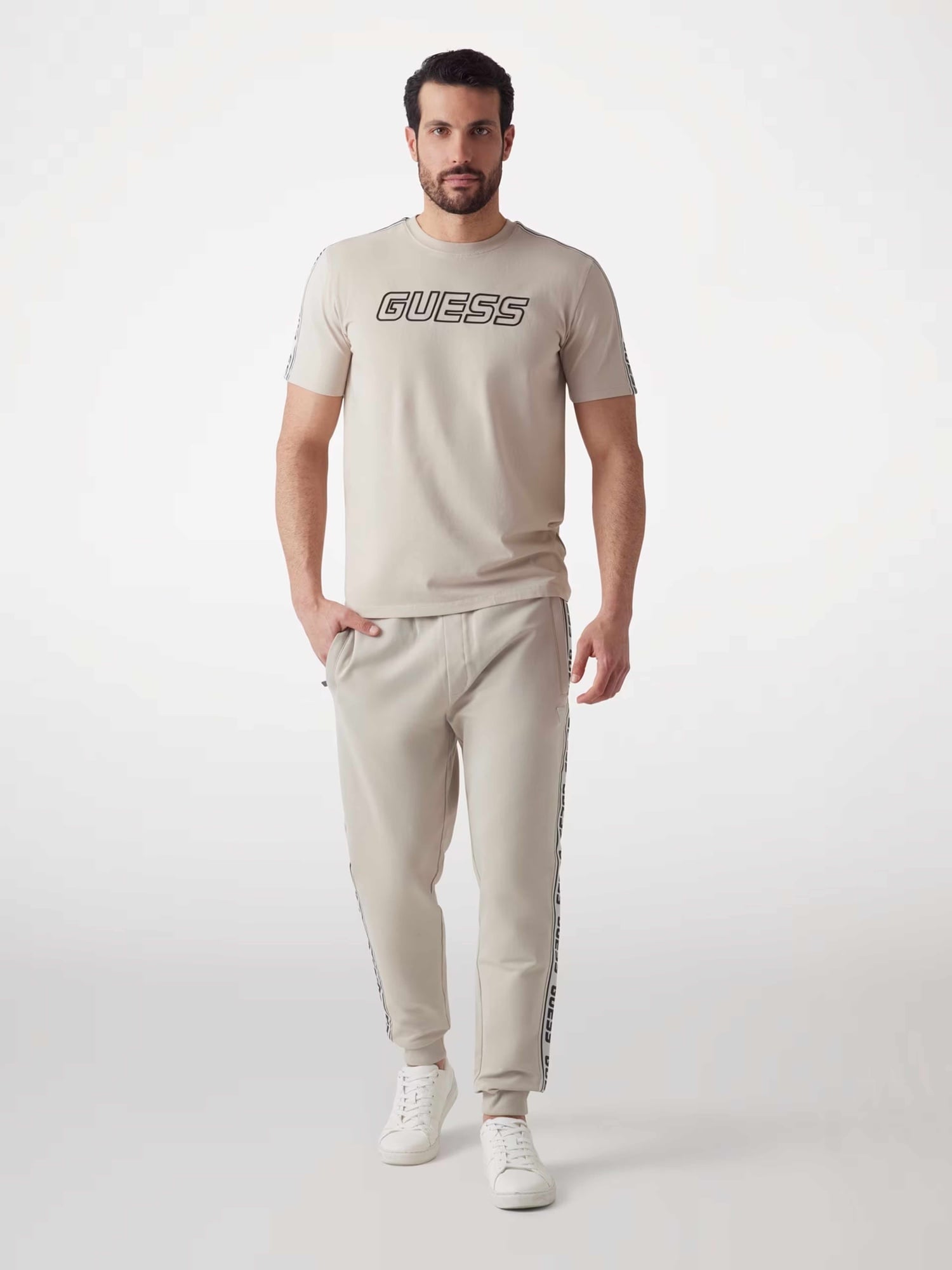 GUESS Тениска ARLO CN T-SHIRT