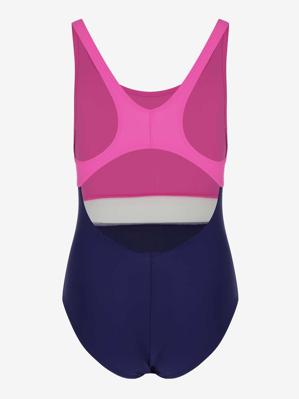 JOSS Цял бански Girl's Color-Block Swimsuit