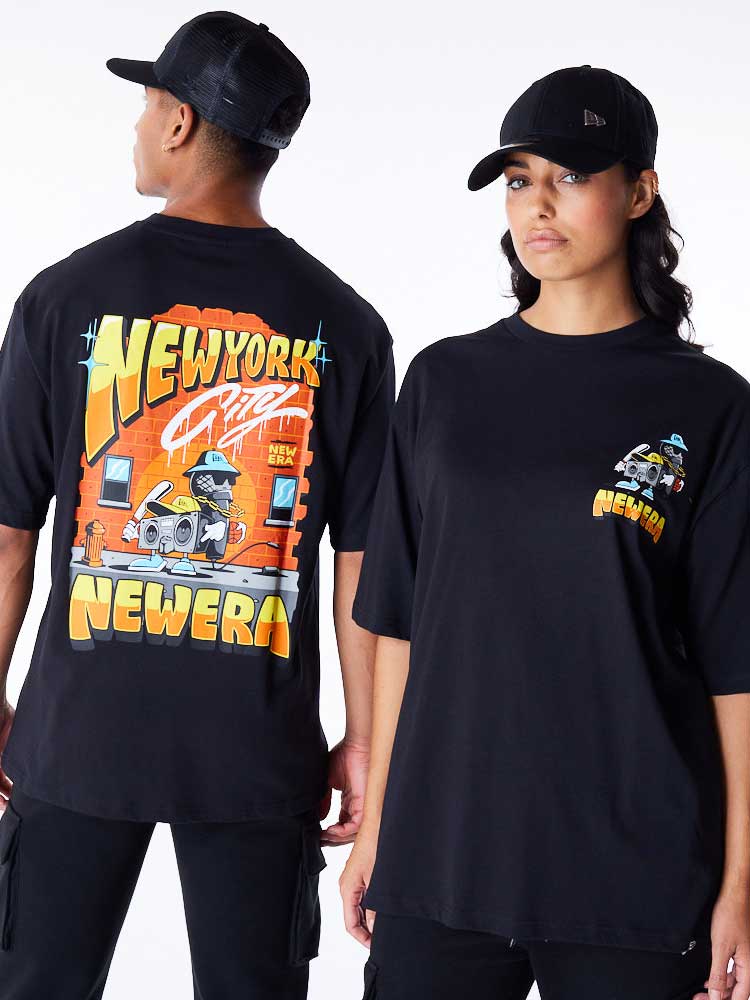 NEW ERA Тениска NE LOCATION GRPHC OS TEE