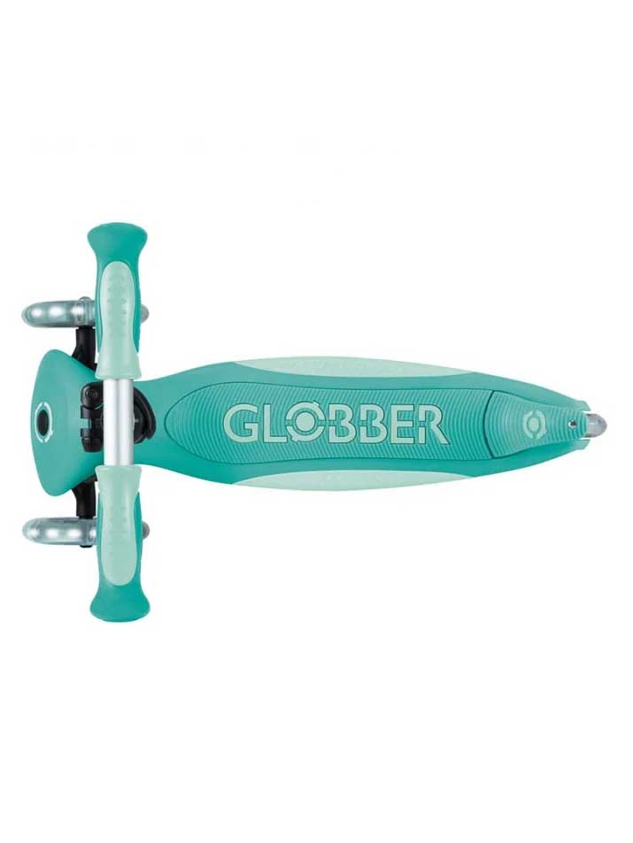 GLOBBER Сгъваема тротинетка DELUXE FLASH LIGHTS