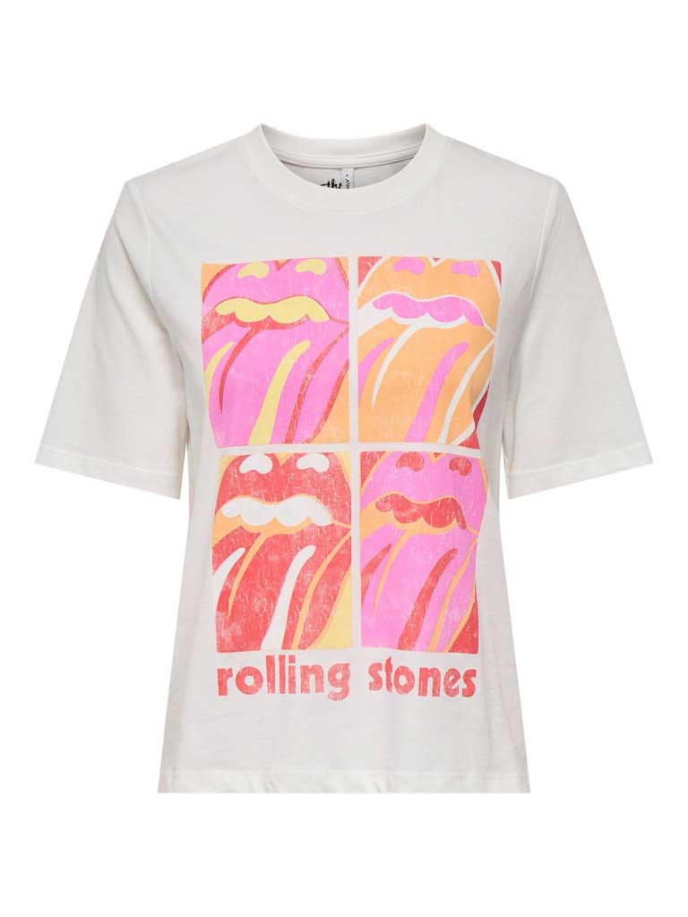 ONLY Тениска ONLROLLING STONES LIFE S/S TOP BOX JRS