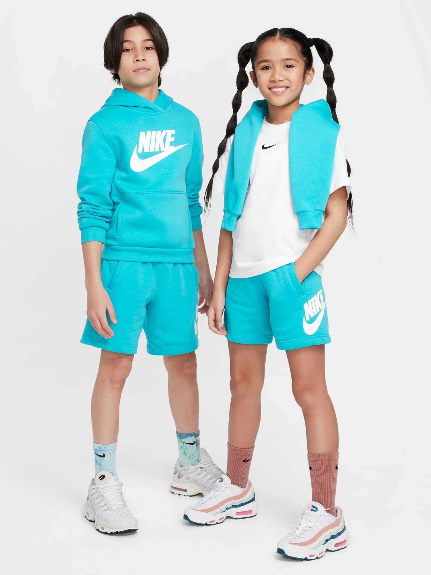 NIKE Къси панталони K NSW CLUB FT SHORT HBR