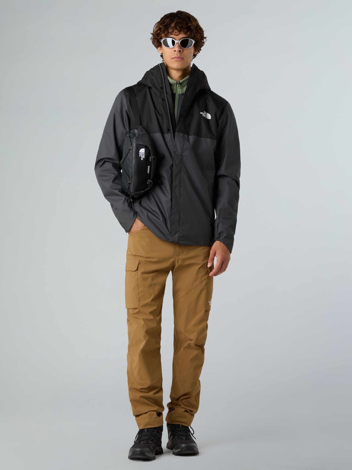 THE NORTH FACE Яке M QUEST ZIP-IN JACKET