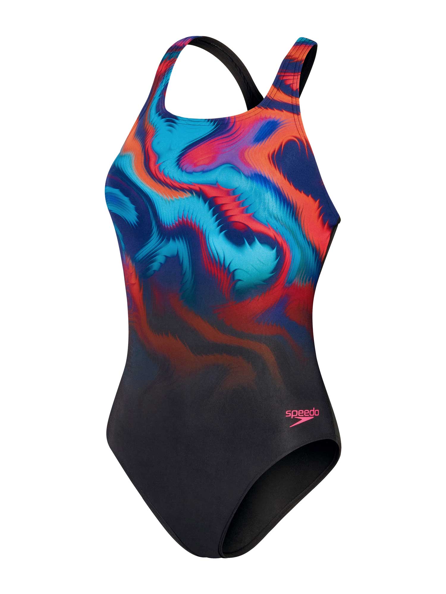 SPEEDO Цял бански WOMENS DIGITAL PRINTED MEDALIST