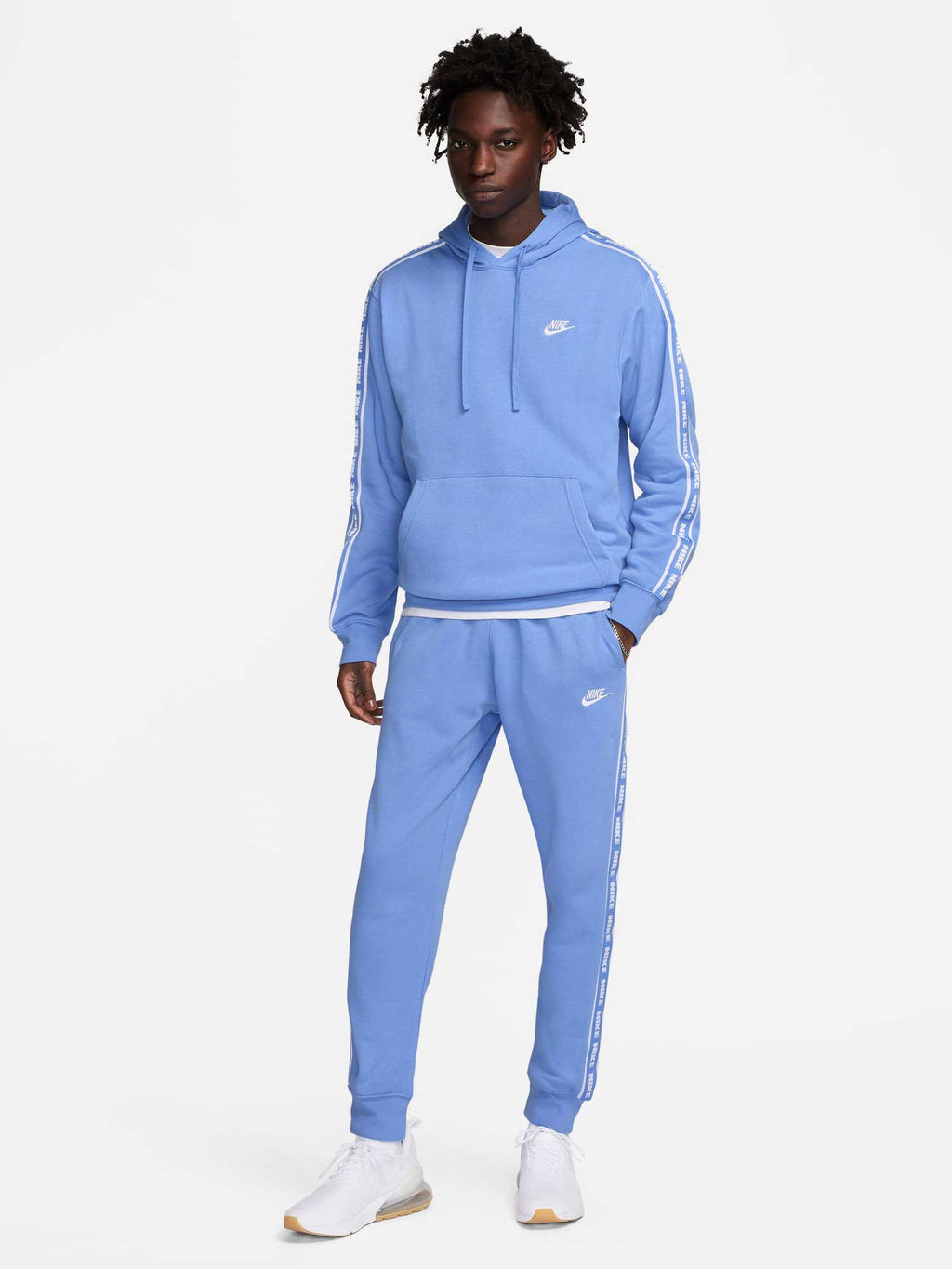 NIKE Спортен екип M NK CLUB FLC GX HD TRK SUIT