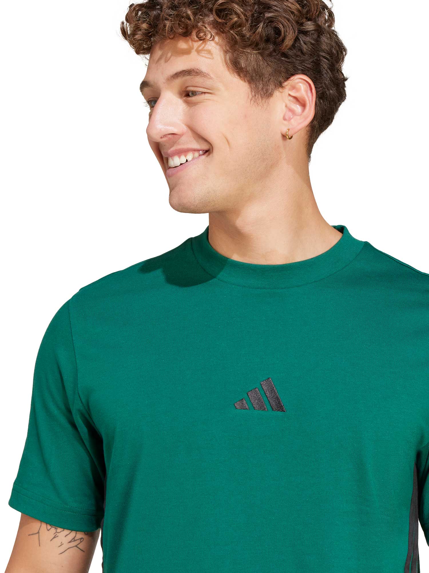ADIDAS SPORTSWEAR Тениска Essentials 3-Stripes Single Jersey T-Shirt