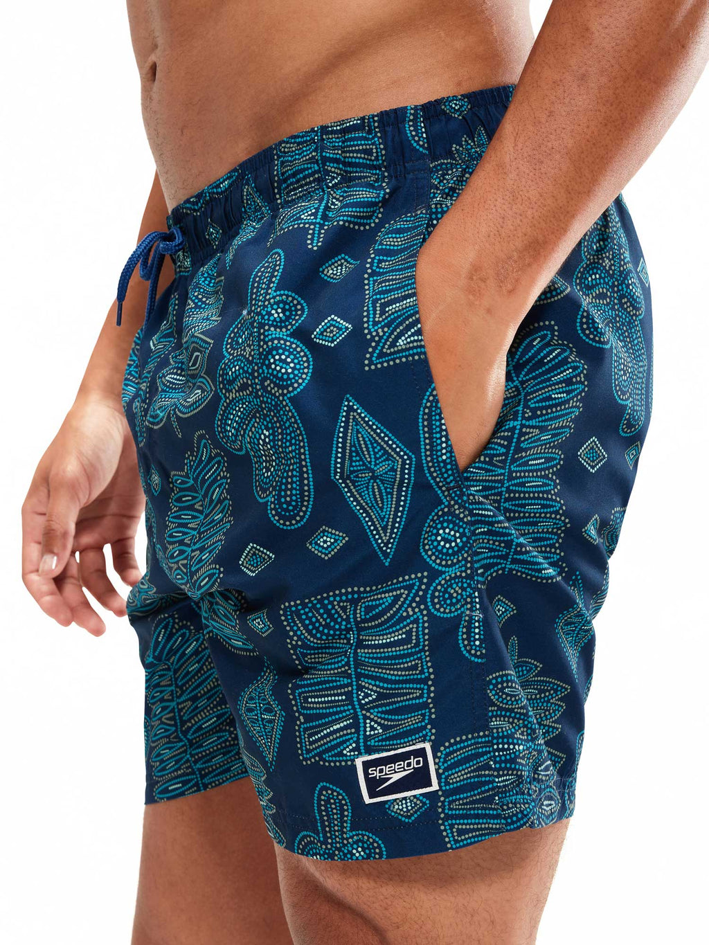SPEEDO Плувни шорти MENS PRINTED LEISURE 16'' WATERSHORT