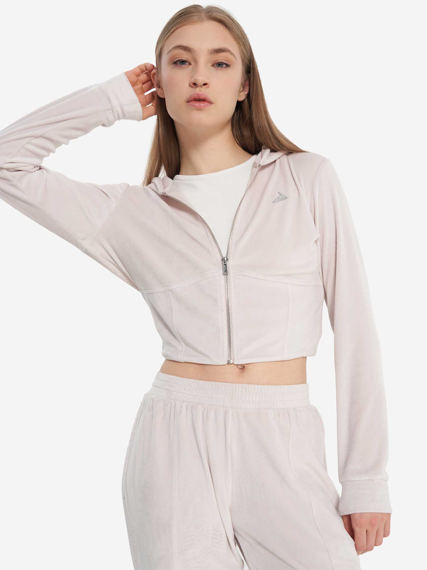 DEMIX Суитшърт W D Velour Corset SportLUX Full Zip