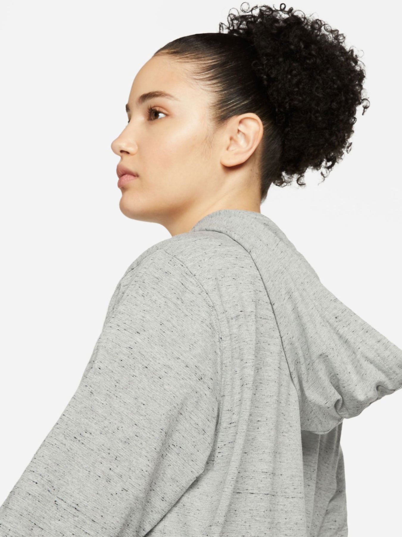 NIKE Суитшърт W NSW GYM VNTG EASY FZ HOODIE