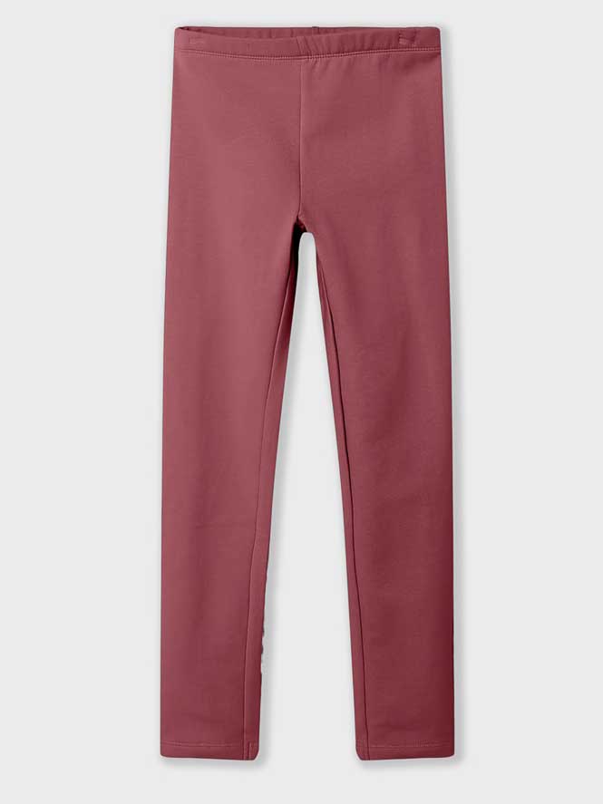 NAME IT Клин NKFDAVINA SOLID SWE LEGGING BRU N NOOS