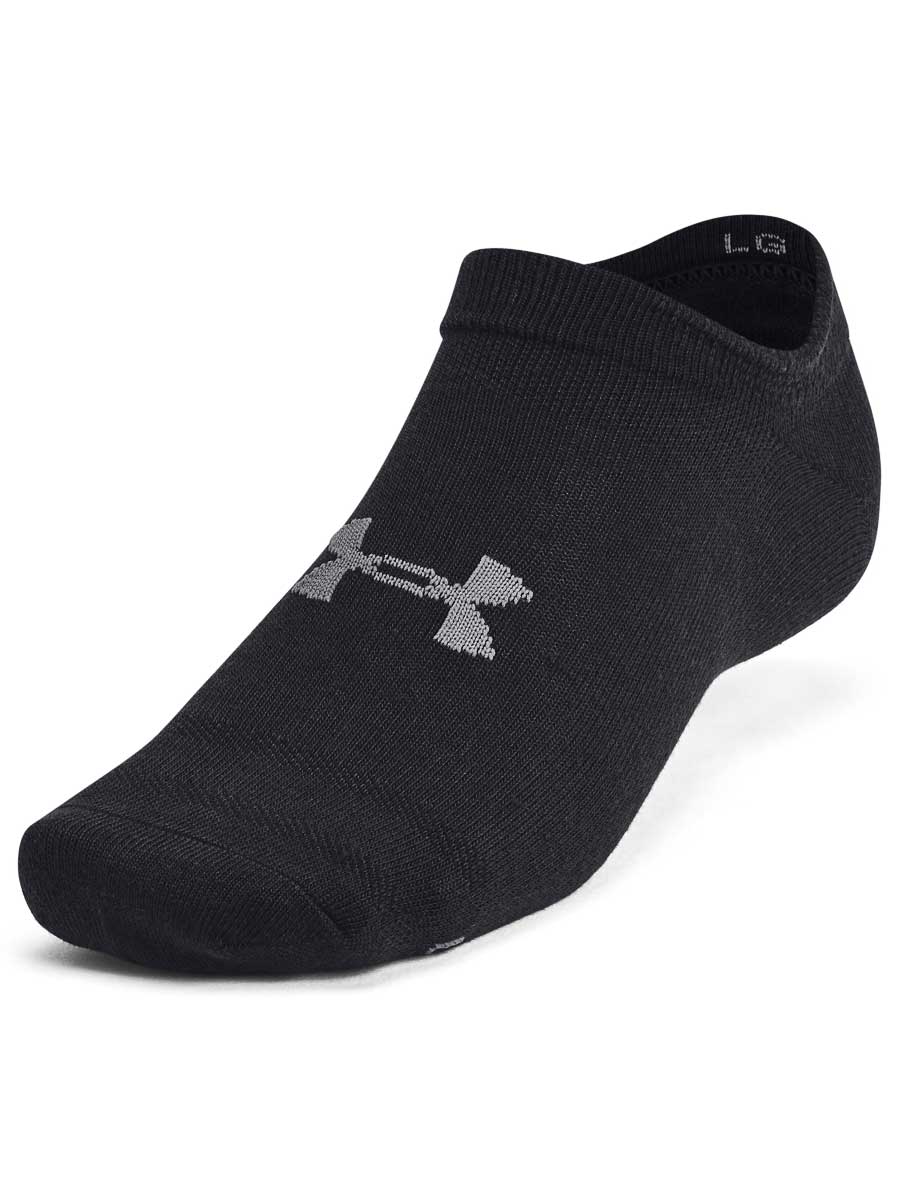 UNDER ARMOUR Чорапи UA Essential No Show 6pk