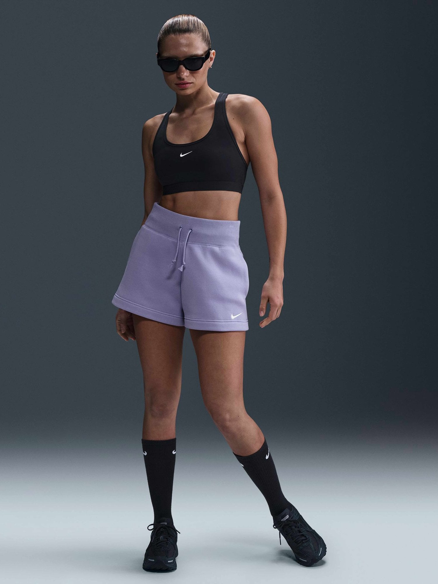 NIKE Къси панталони W NSW PHNX FLC HR SHORT