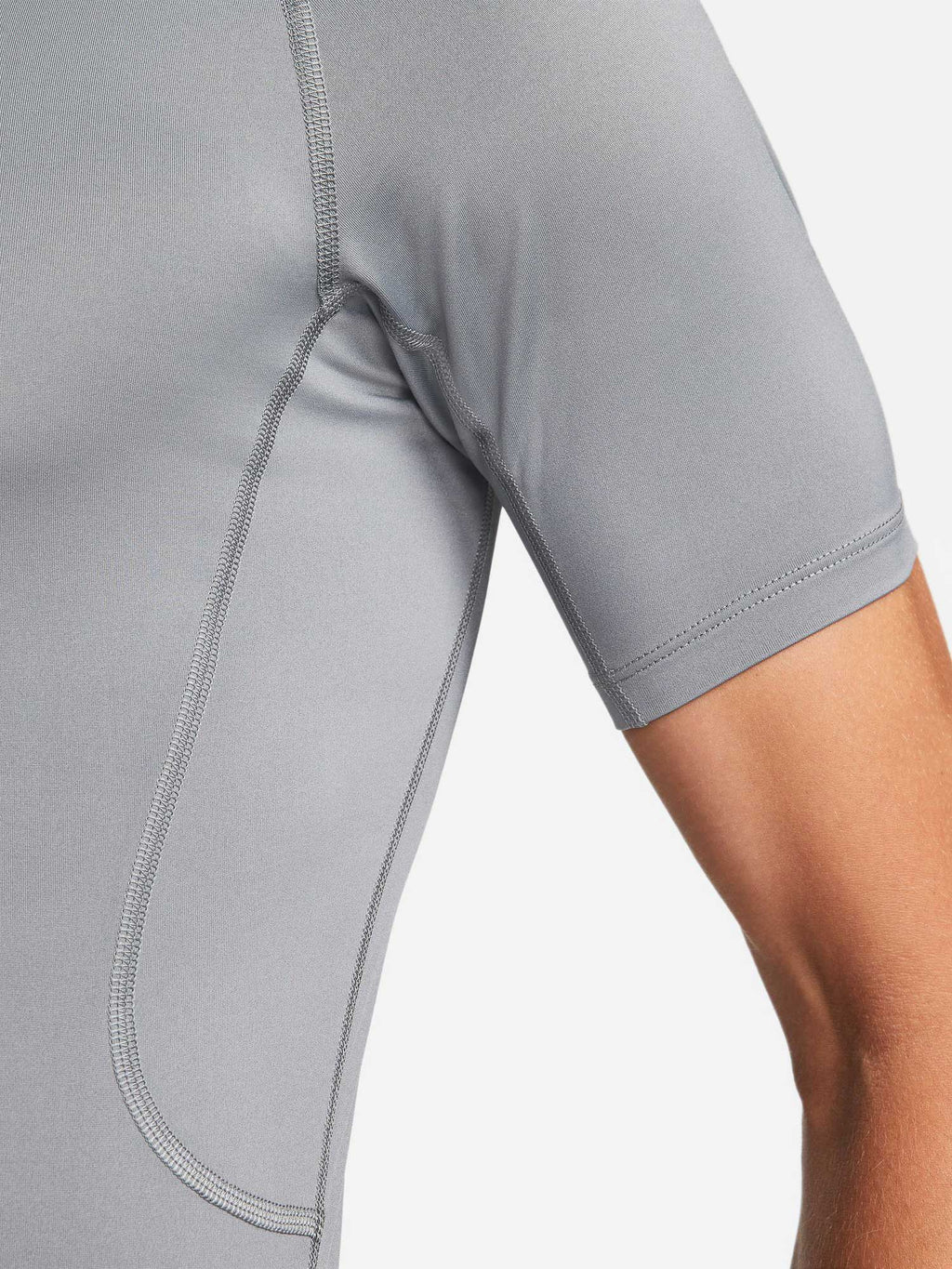NIKE Тениска M NP DF TIGHT TOP SS