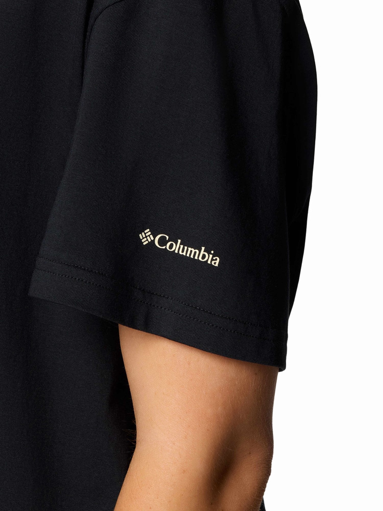 COLUMBIA Тениска Rolling Bend Graphic Relaxed Crop SS