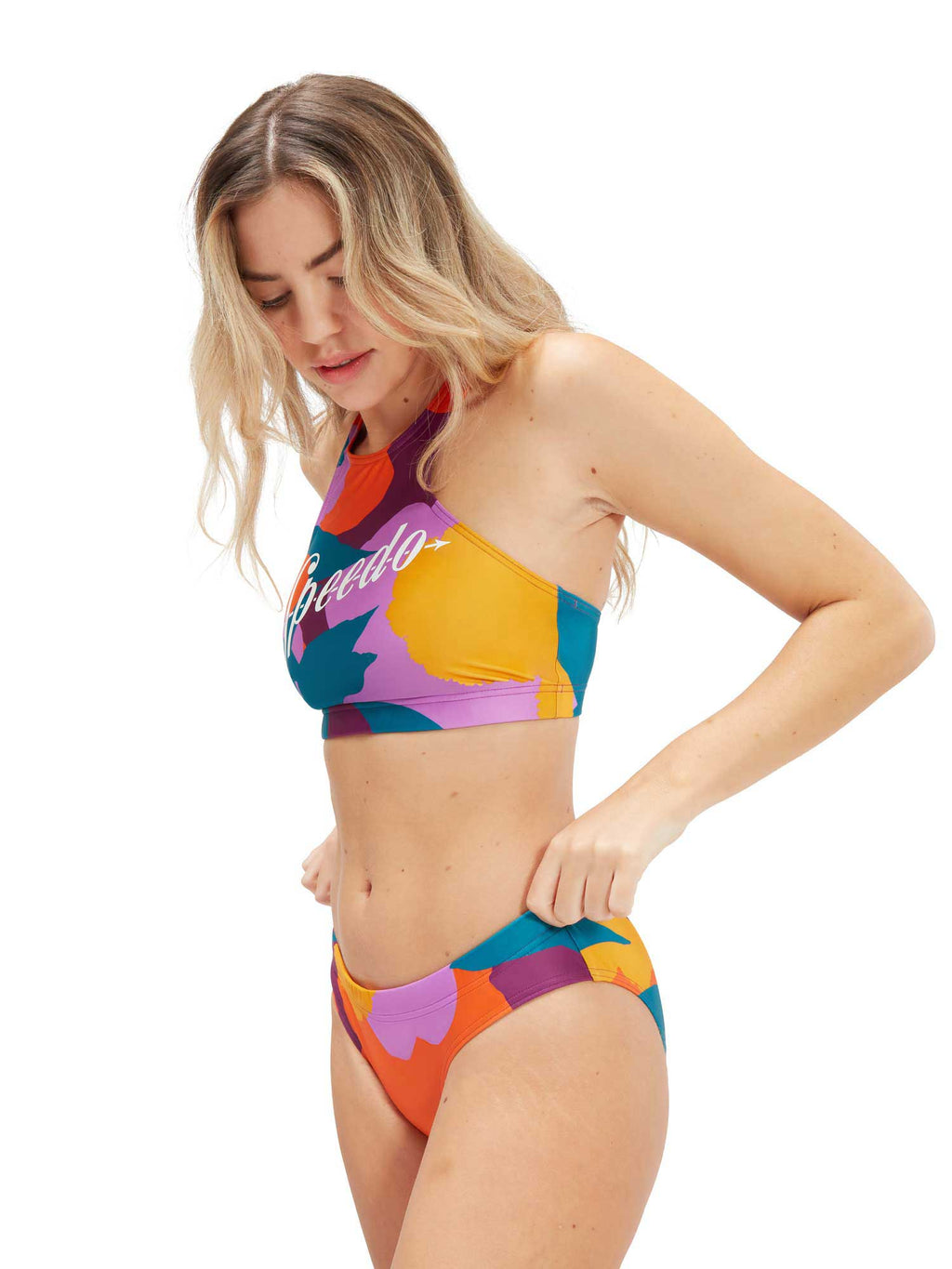 SPEEDO Бански 2 части WOMENS PRINTED LOGO VOLLEY