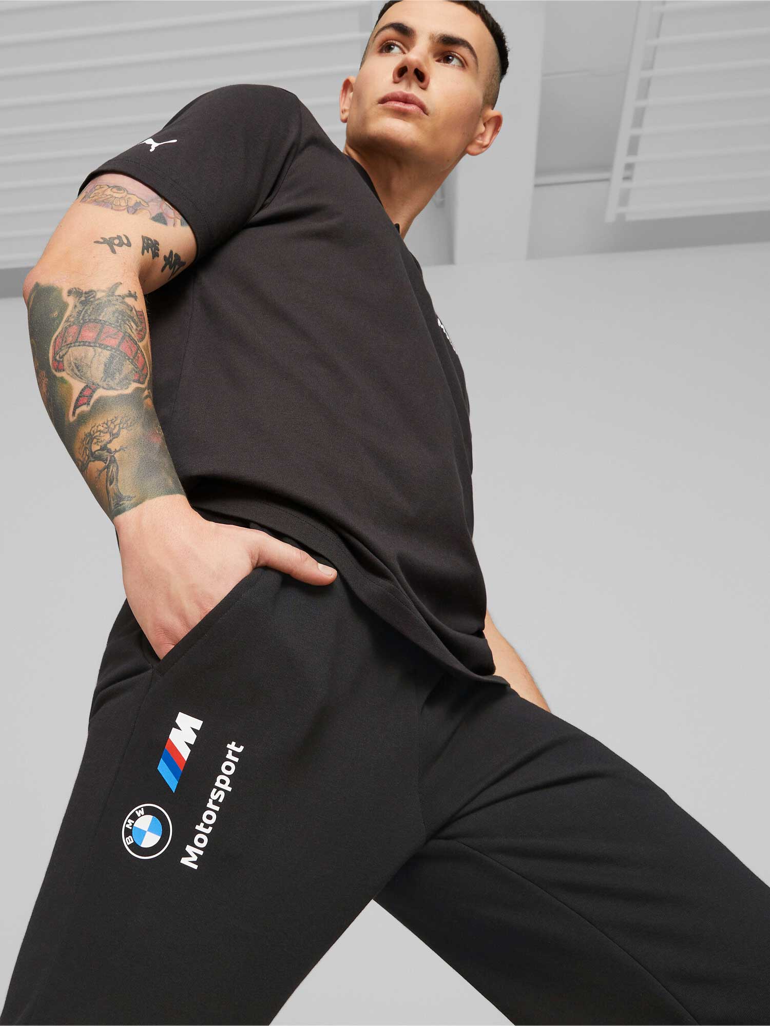PUMA Спортно долнище BMW MMS ESS FT