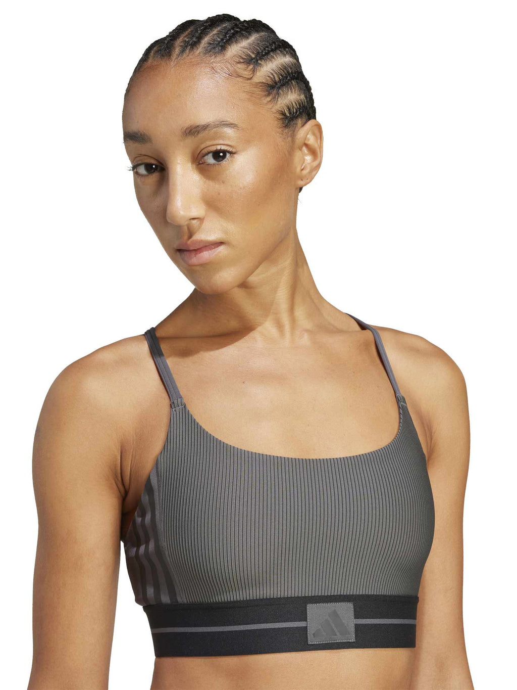ADIDAS PERFORMANCE Спортен сутиен Hyperglam Rib Bralette