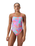 SPEEDO Цял бански WOMENS ALLOVER DIGITAL VBACK