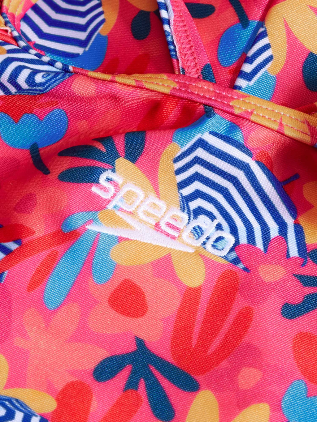 SPEEDO Цял бански GIRLS PLASTISOL PLACEMENT MUSCLEBACK