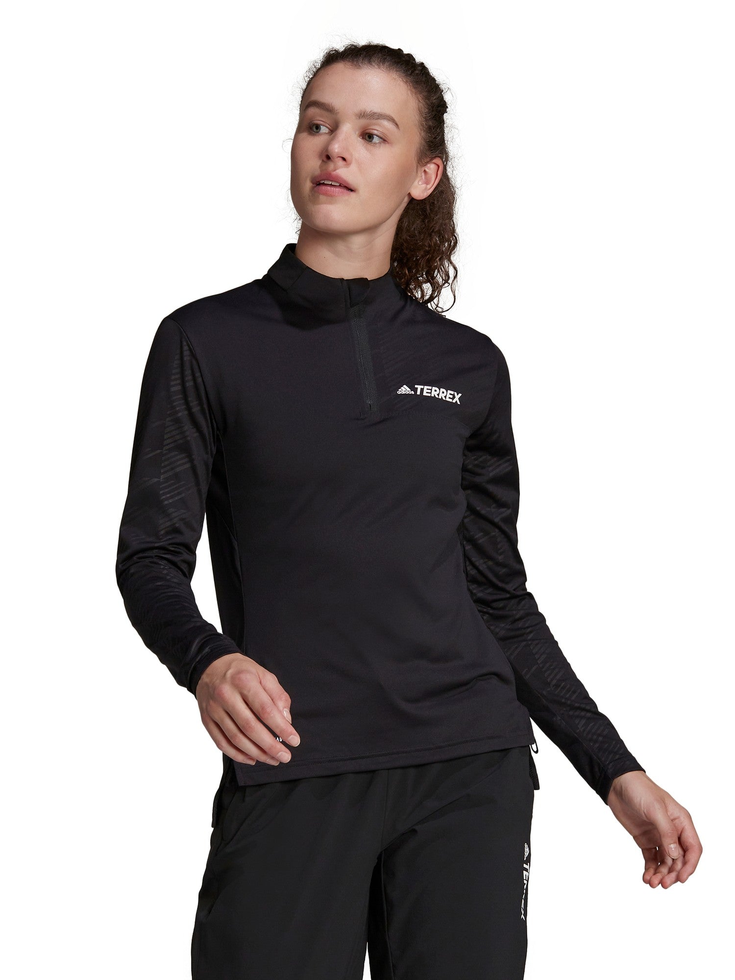 ADIDAS PERFORMANCE Блуза Terrex Multi Half-Zip Long-Sleeve Top