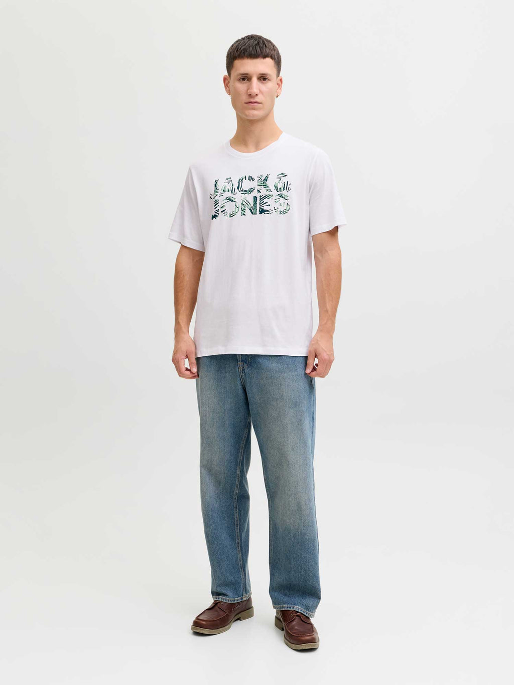 JACK & JONES Тениска JJEJEFF LOGO TEE SS SN