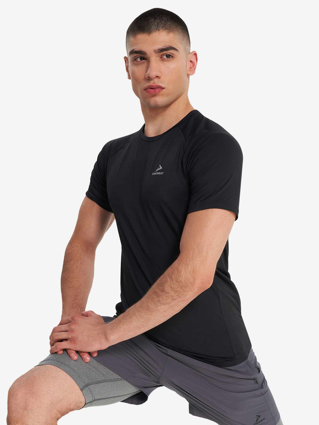 DEMIX Тениска M D Running Trail Short sleeve t-shirts