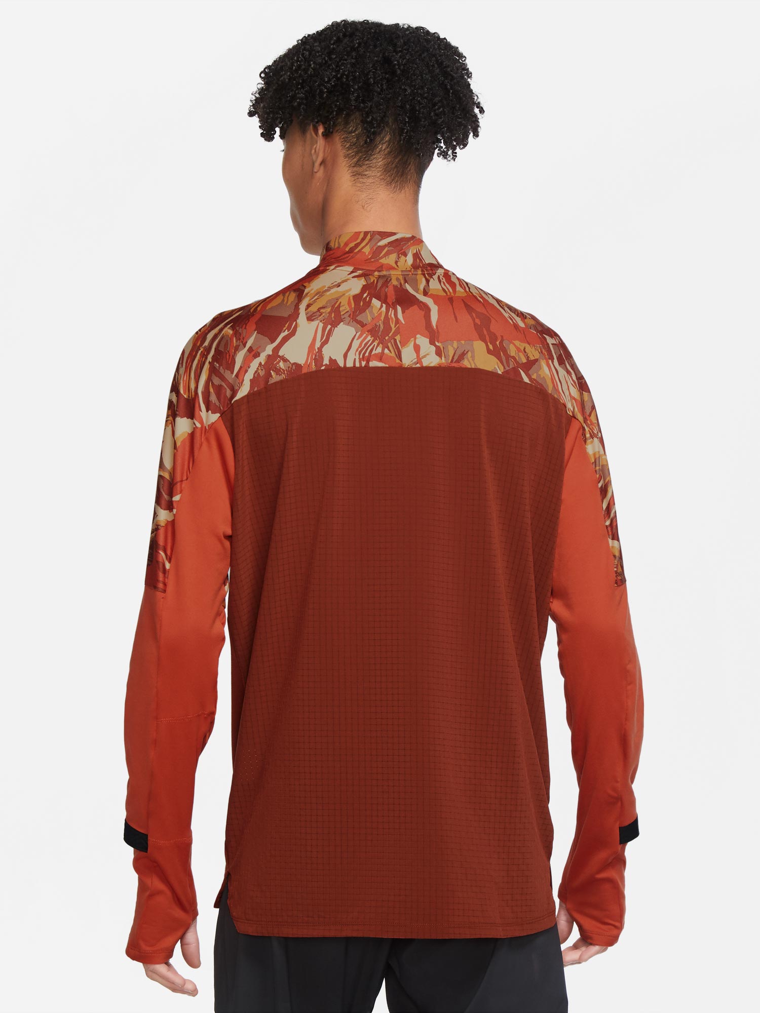 NIKE Блуза M DF TRAIL ELMNT TOP HZ