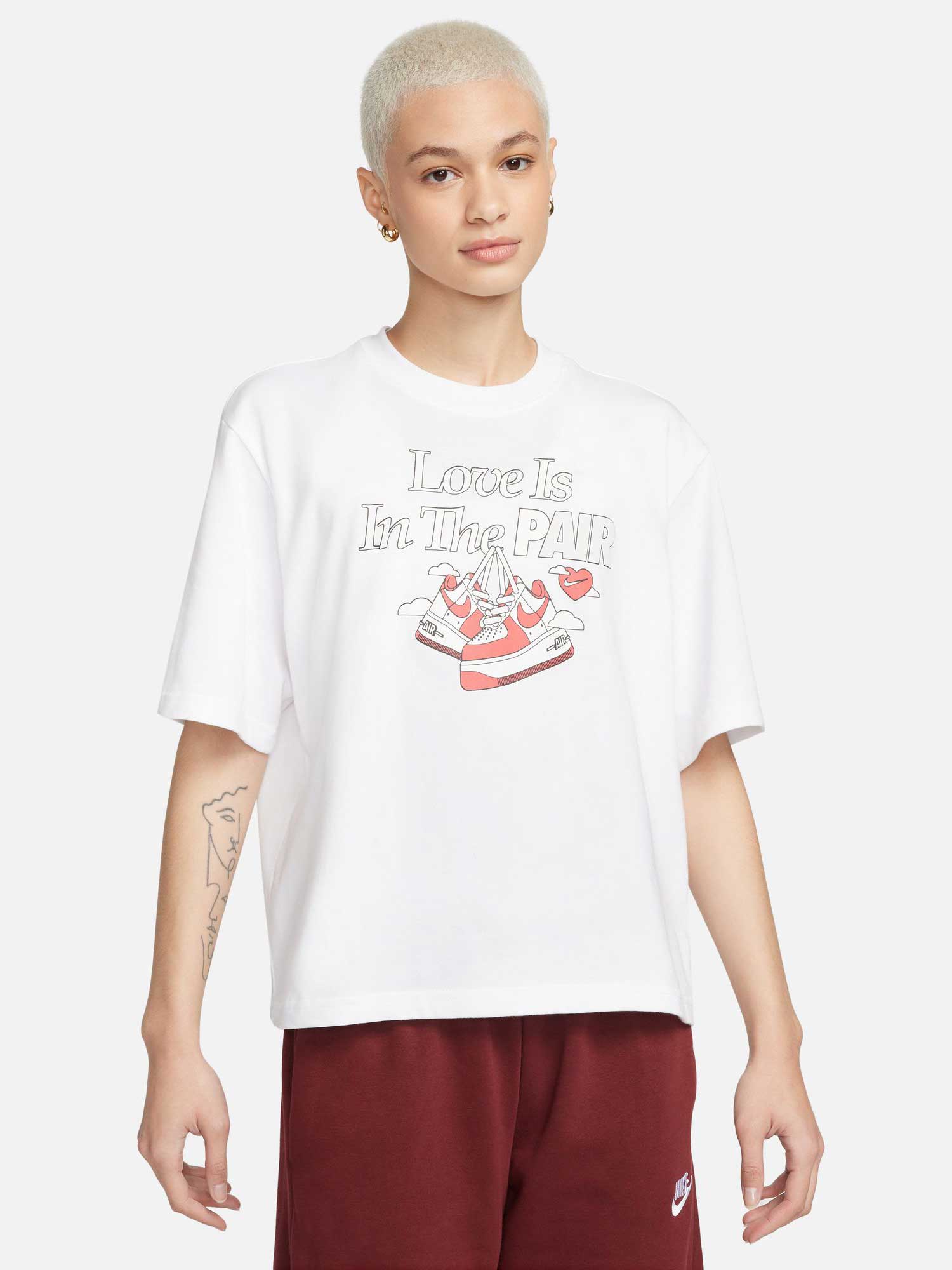 NIKE Тениска W NSW TEE OC 1 BOXY VDAY