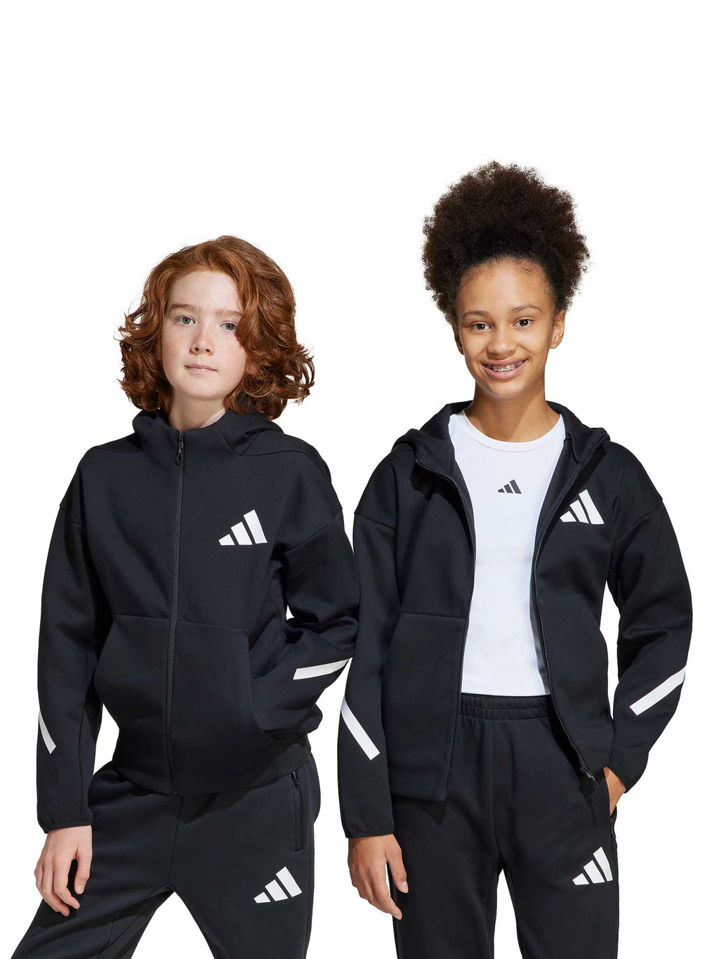 ADIDAS SPORTSWEAR Суитшърт Z.N.E. Full-Zip Hooded Track Jacket Kids