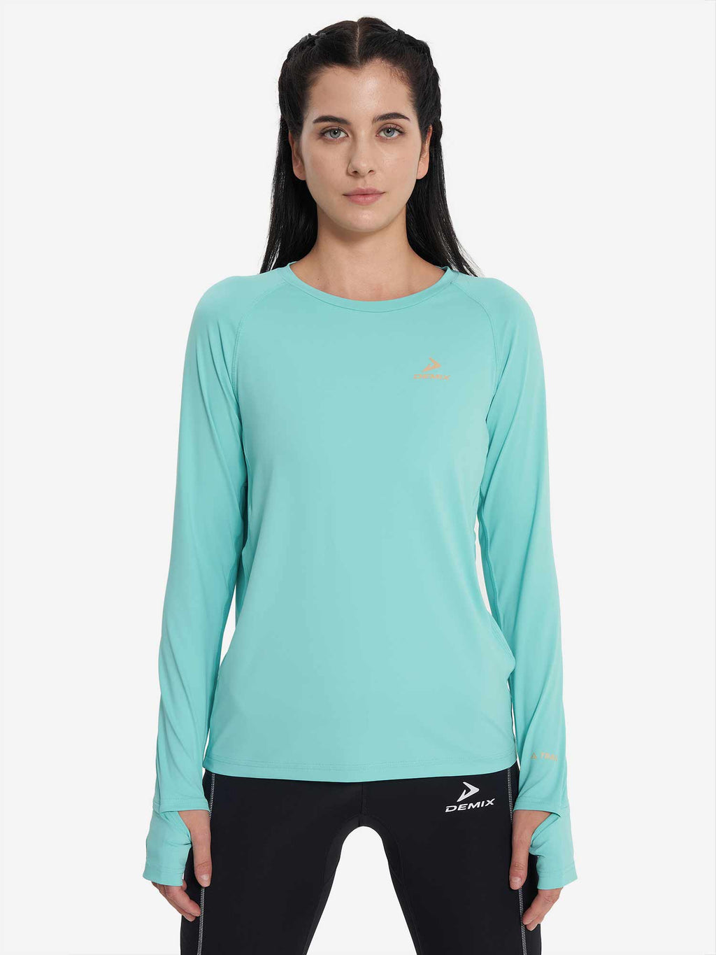 DEMIX Блуза W D Running Trail LS T-shirt