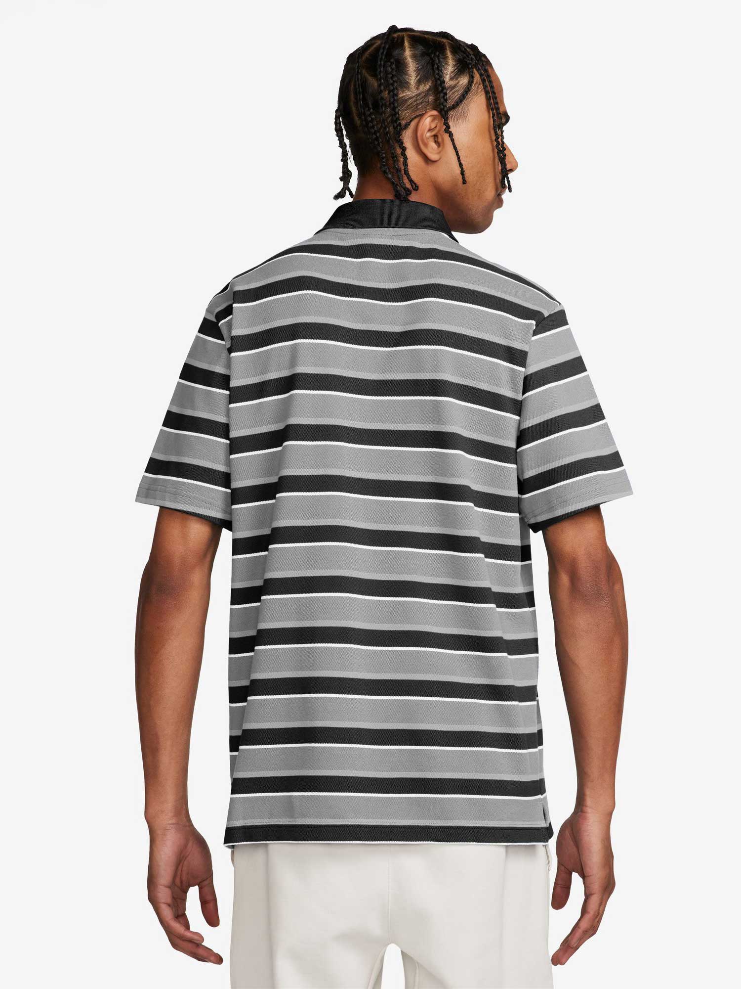 NIKE Тениска M NK CLUB STRIPE POLO