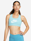 NIKE Спортен сутиен W DF SWSH CB FUTURA GX BRA