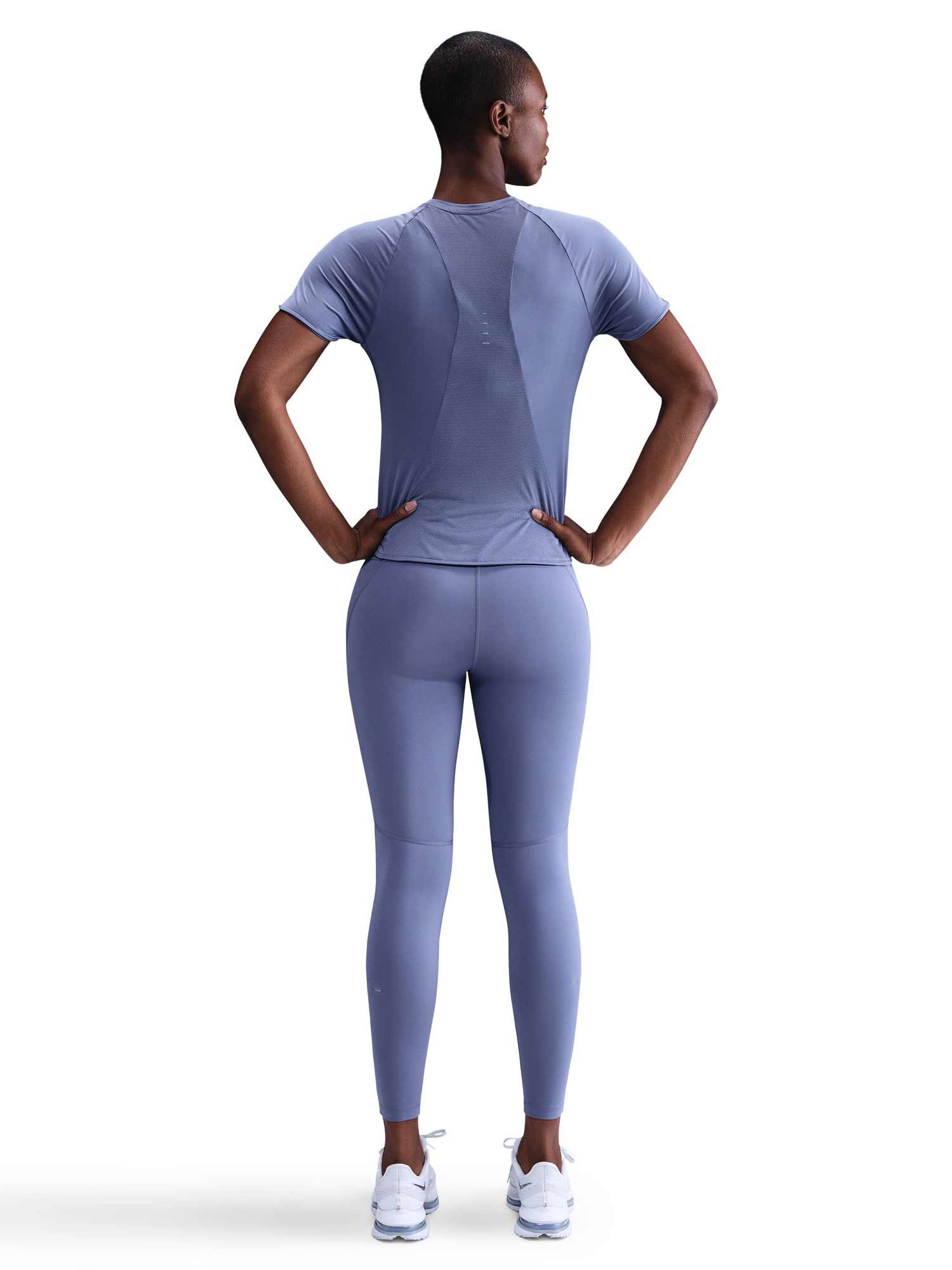 NIKE Тениска W NK SWIFT DF SS TOP
