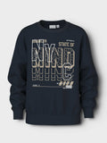 NAME IT Блуза NKMVILDAR LS NREG SWEAT BRU