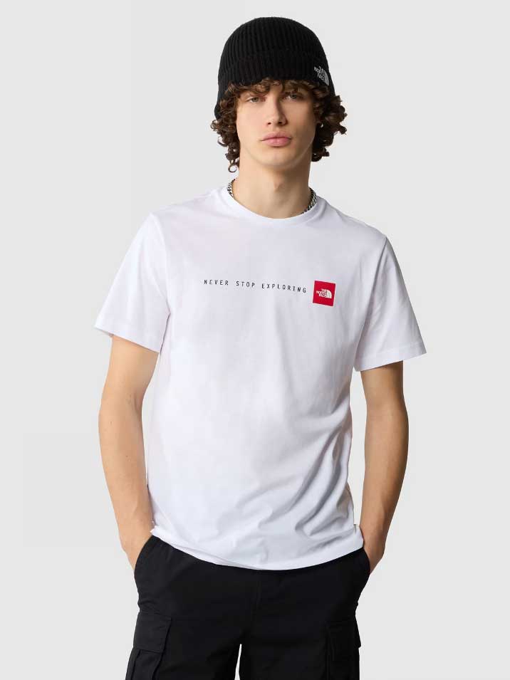 THE NORTH FACE Тениска M SS NEVER STOP EXPLORING TEE