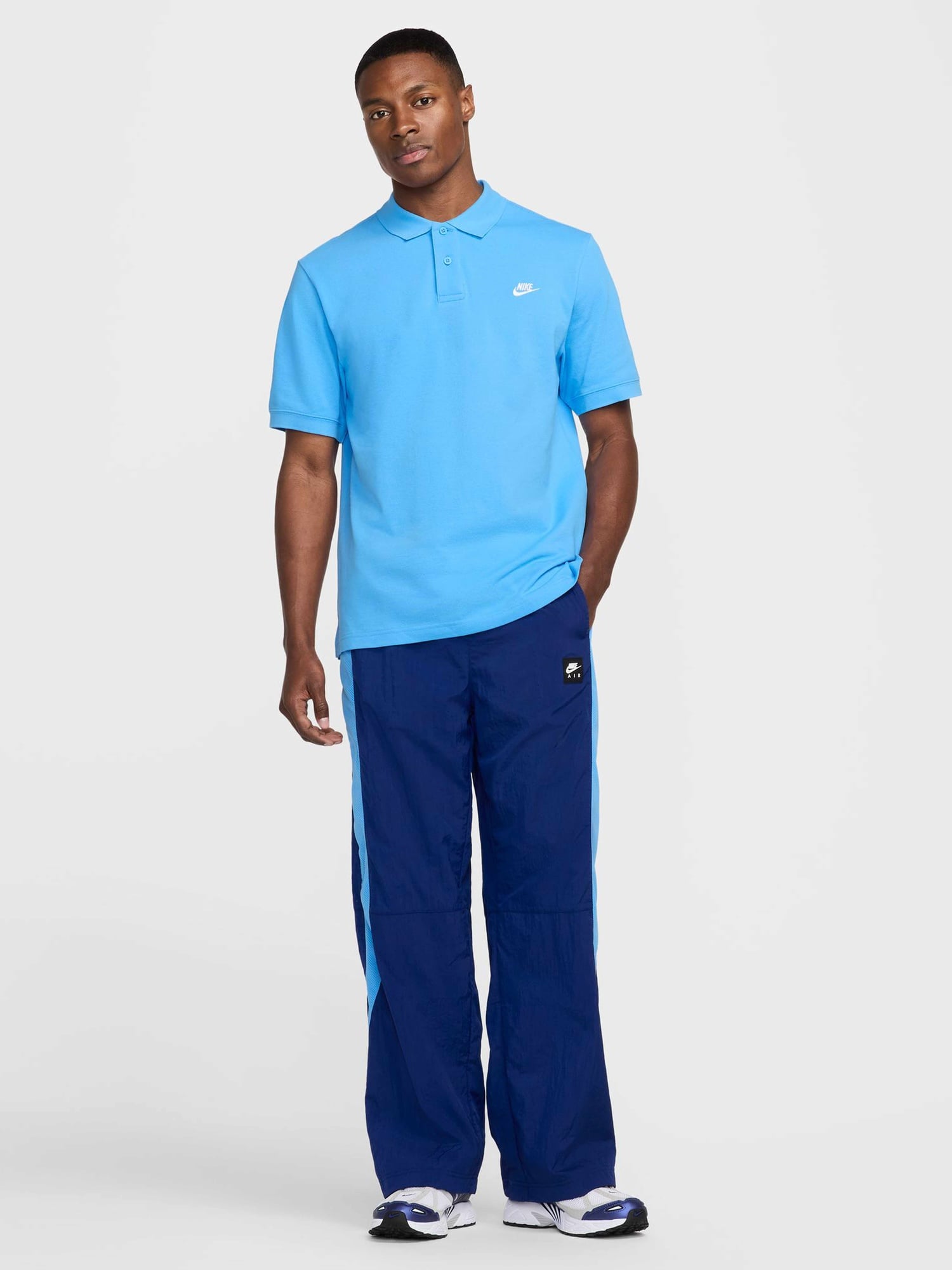 NIKE Поло тениска M NK CLUB SS POLO PIQUE