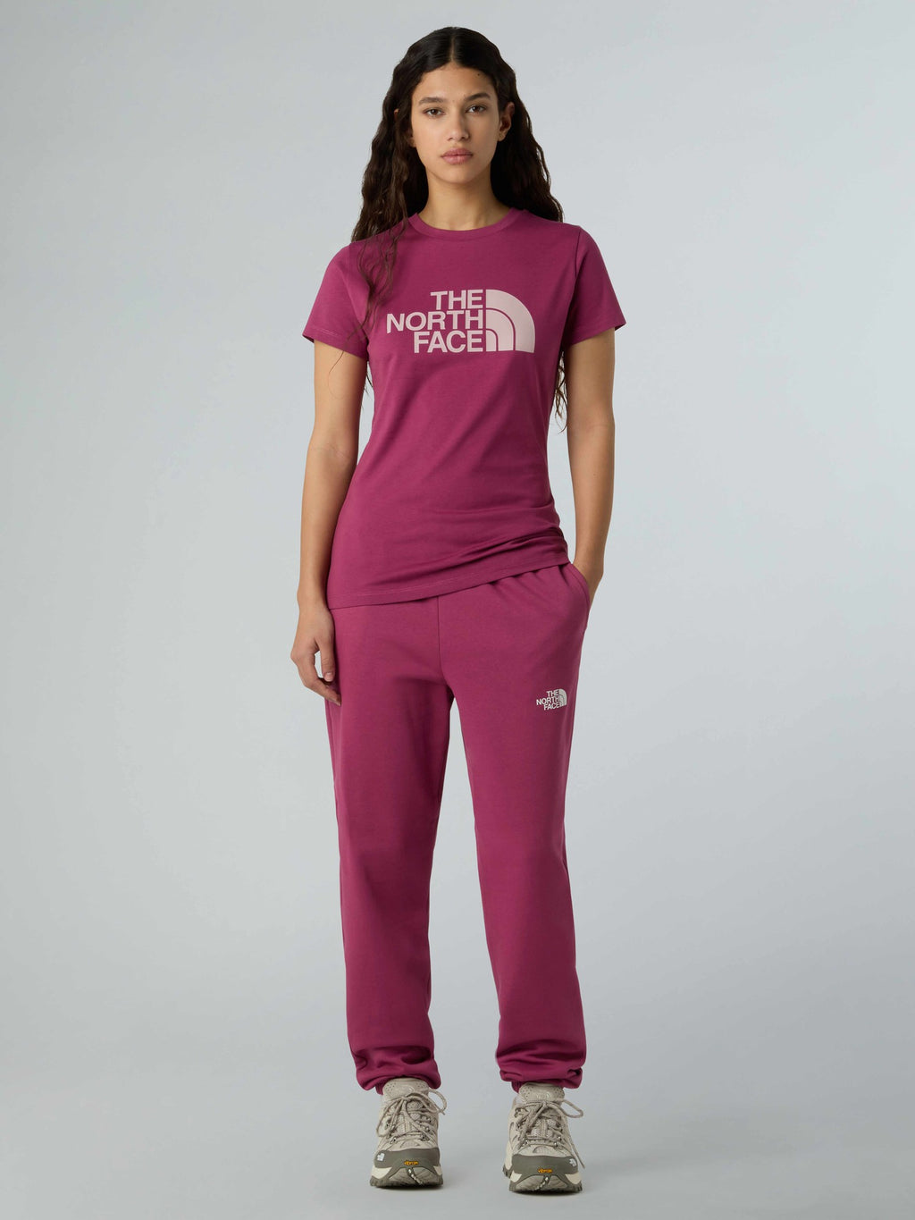 THE NORTH FACE Спортно долнище W SIMPLE DOME REGULAR TAPERED JOGG