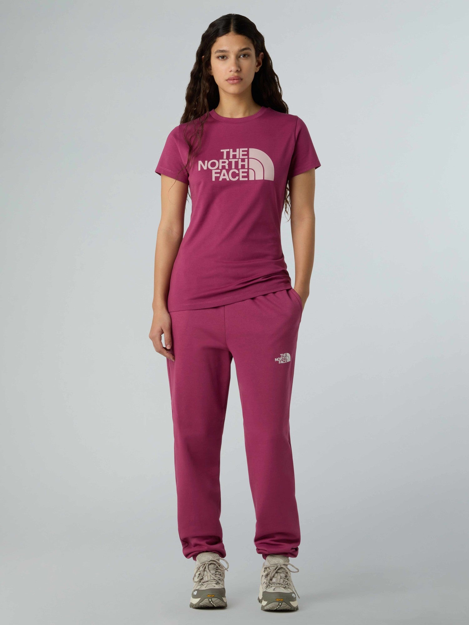 THE NORTH FACE Спортно долнище W SIMPLE DOME REGULAR TAPERED JOGG