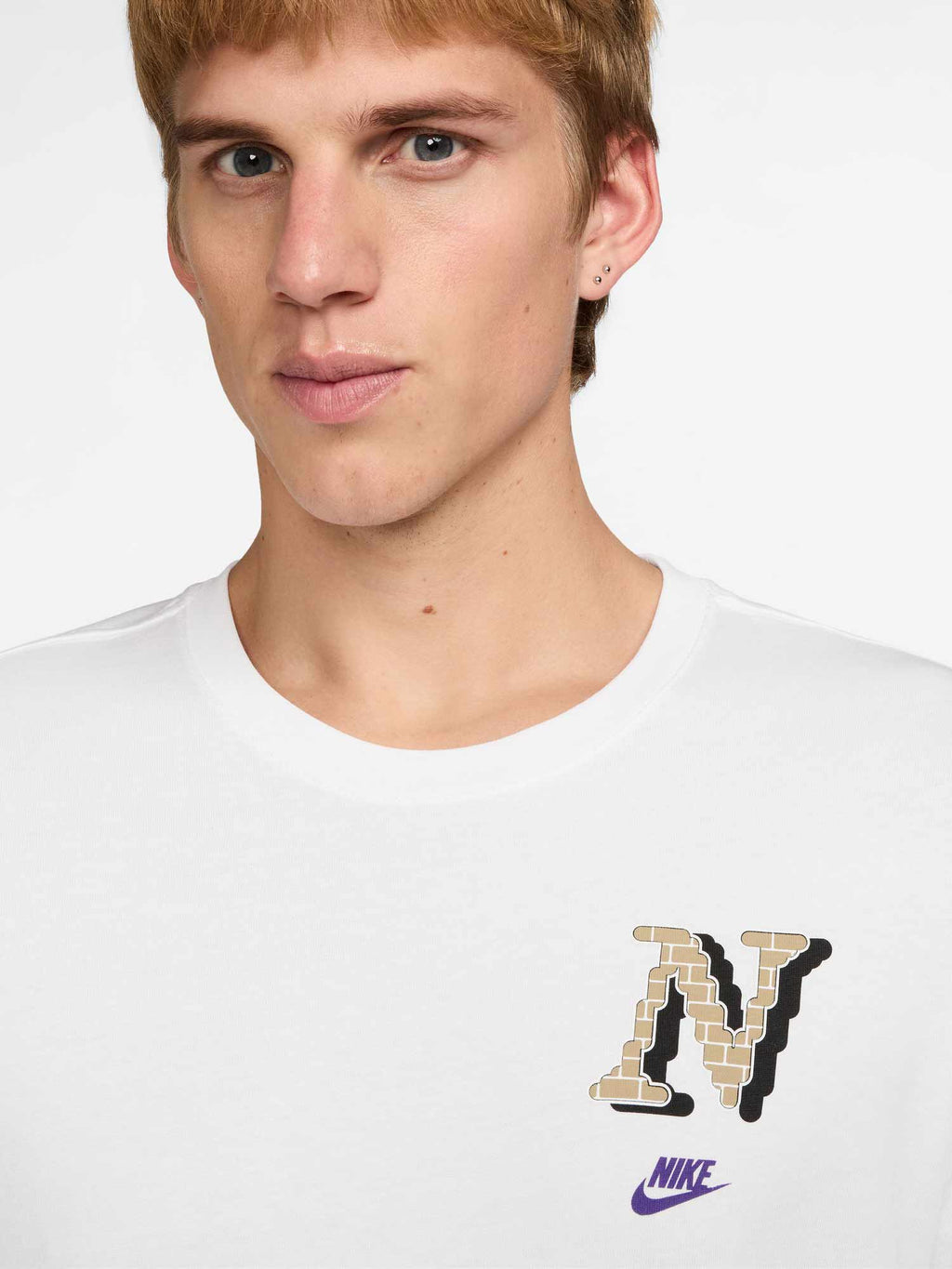 NIKE Тениска M NSW TEE CLUB NEO VARSITY