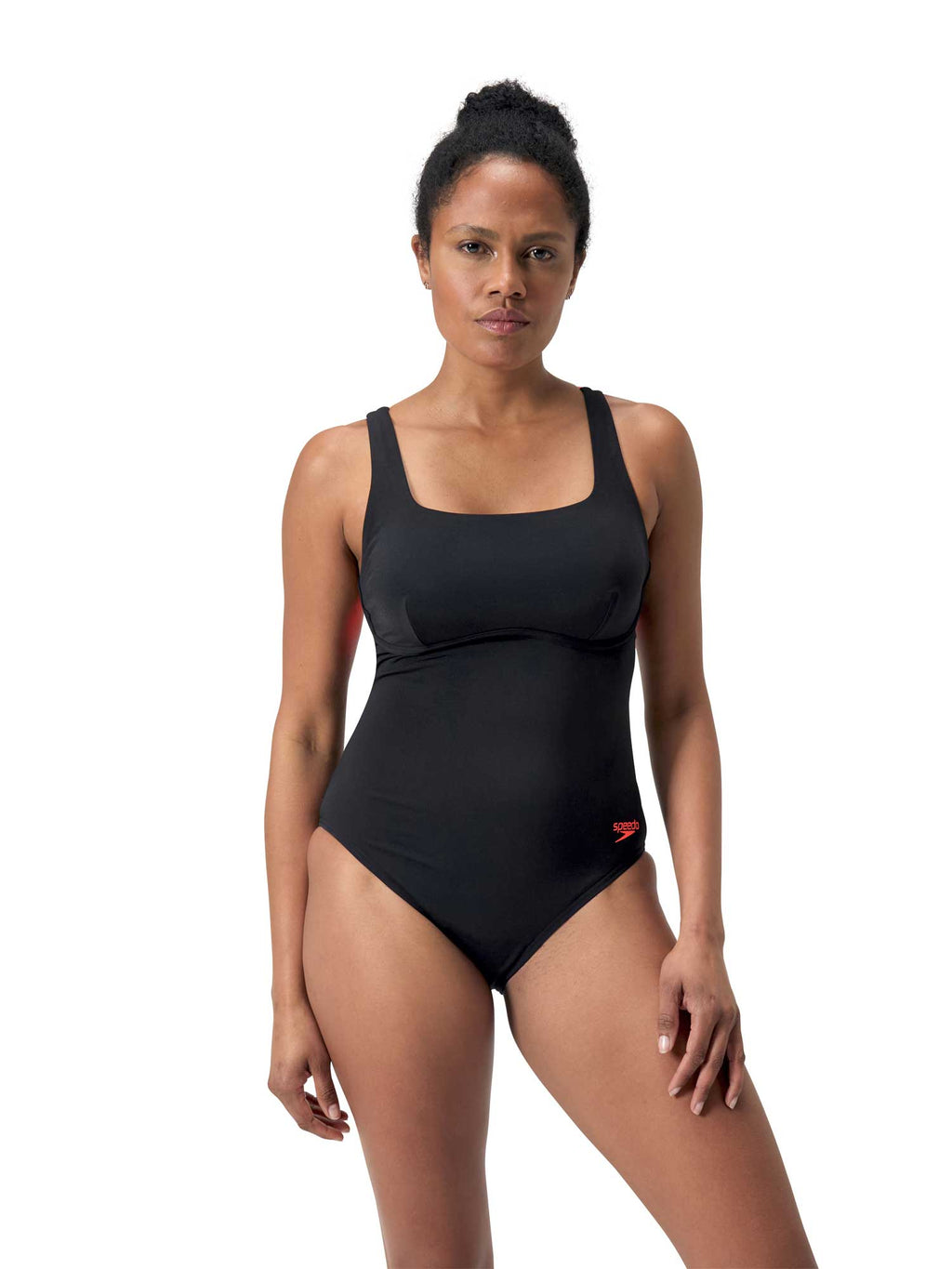 SPEEDO Цял бански WOMENS FLEX BAND WITH BUILT IN SWIM BRA