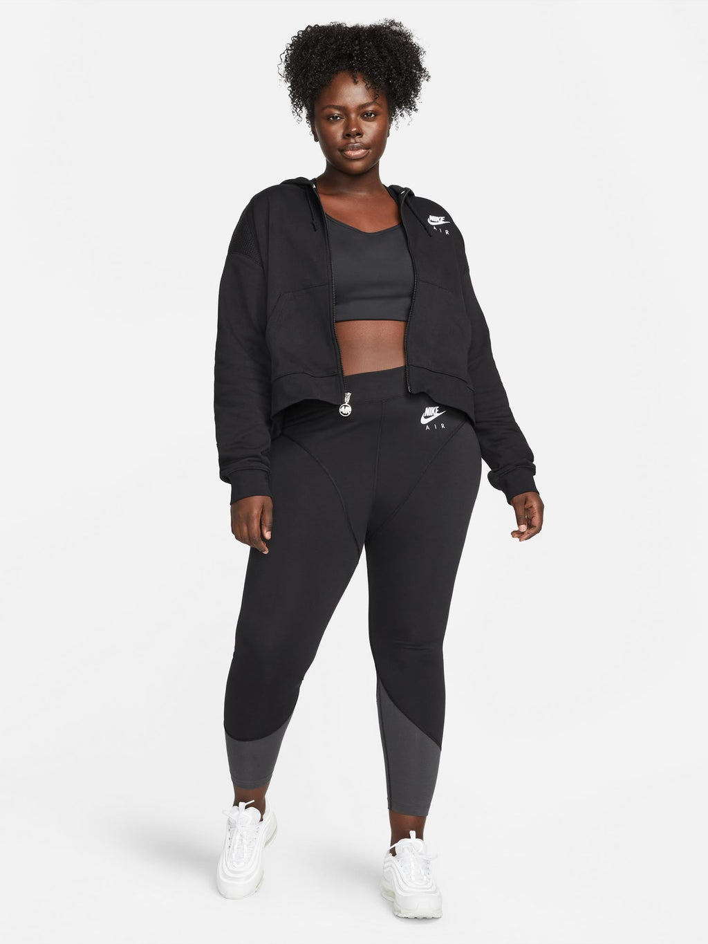 NIKE Суитшърт W AIR FLC TOP FZ