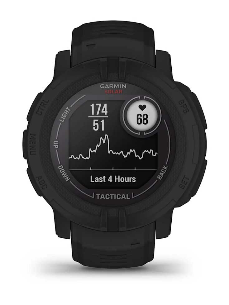 GARMIN GPS Смарт часовник Instinct 2 Solar Tactical