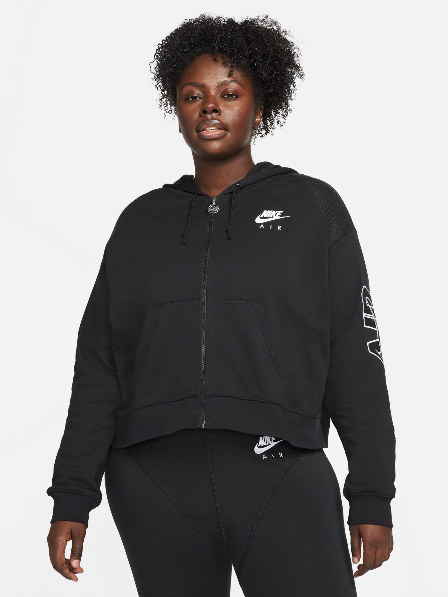 NIKE Суитшърт W AIR FLC TOP FZ
