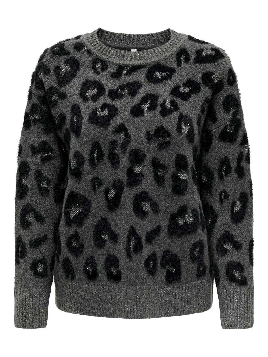 ONLY Пуловер ONLSARA LS JQ GLITTER O-NECK KNT