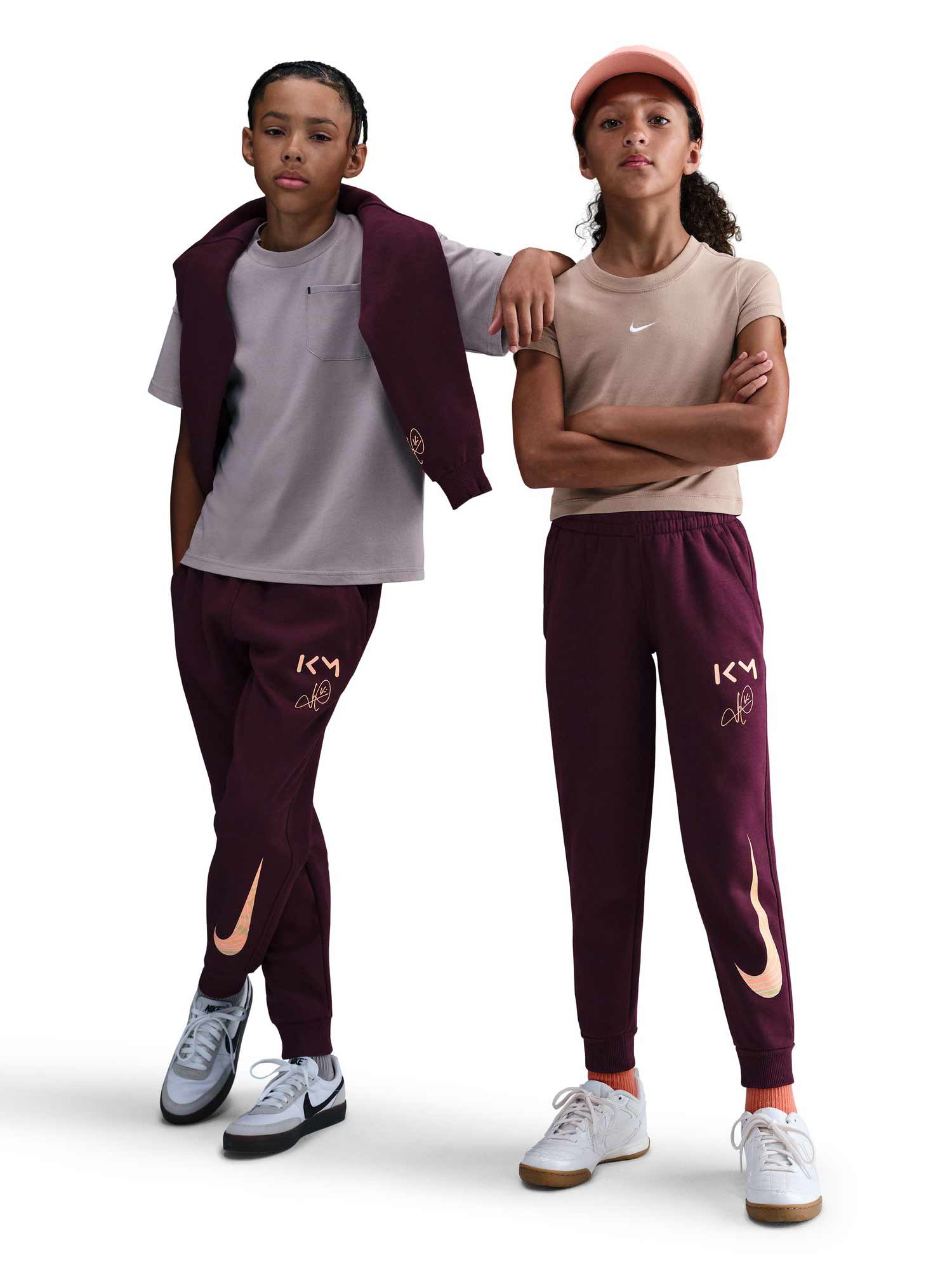 NIKE Спортно долнище Kylian Mbappe K NK CLUB FLC JGGR -PD
