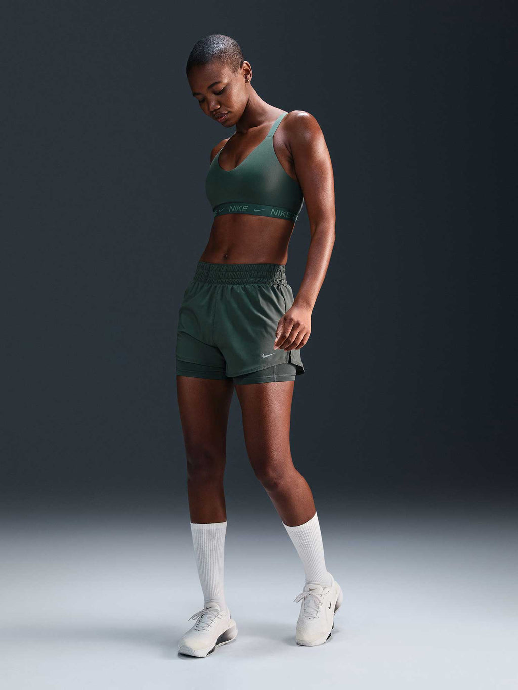 NIKE Бюстие W NK DF INDY MED SPT BRA