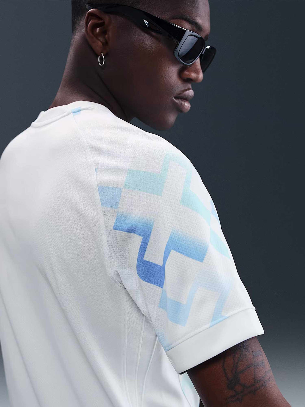 NIKE Тениска INTER M NK DF JSY SS STAD AW